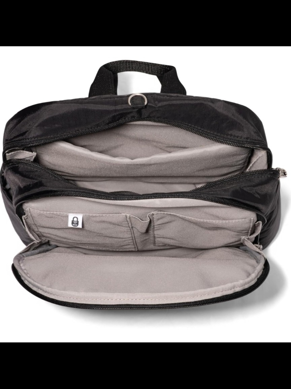Baggallini Black Everyday Travel Backpack - Picture 4 of 10